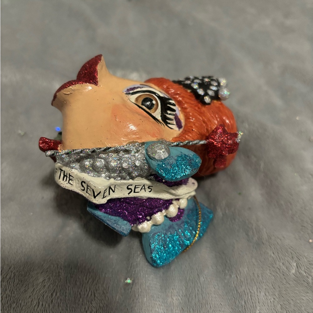 Lot of turquoise Christmas ornaments - Picture 4 of 12